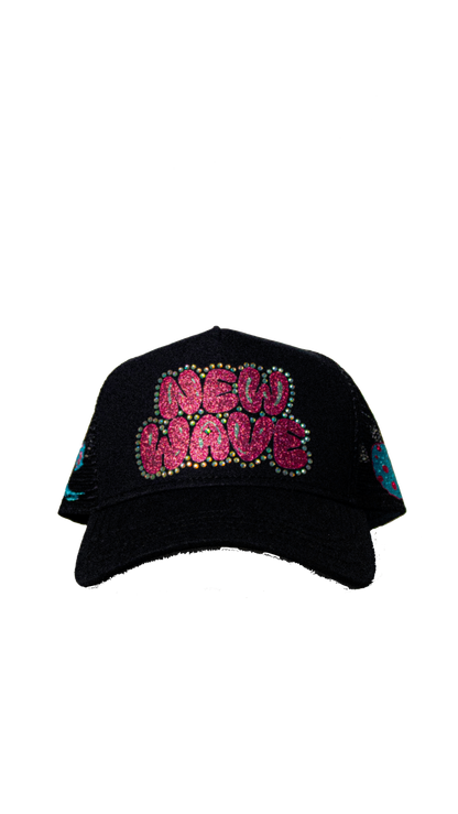 PINK LOGO TRUCKER HAT