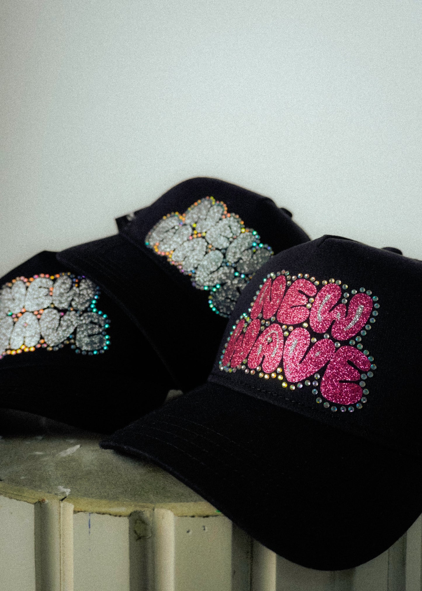 PINK LOGO TRUCKER HAT